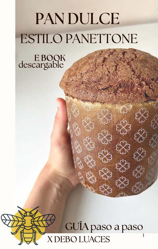 Pan Dulce estilo Panettone - Ebook